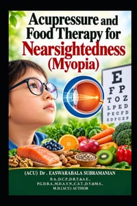 Acupressure and Food Therapy for Nearsightedness (Myopia): Nearsightedness (Myopia) cover