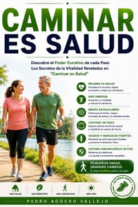 Caminar es Salud: Descubre el Poder Curativo de cada Paso Los Secretos de la Vitalidad Revelados Caminata y Ejercicio cover