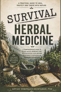 Survival Herbal Medicine: A Comprehensive Guide to Plant-Based Remedies for Self-Sufficient Healing and Resilience Strategies in Emergency Situations cover