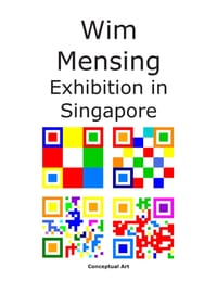 Wim Mensing Exhibition in Singapore cover