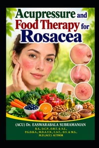 Acupressure and Food Therapy for Rosacea: Rosacea cover