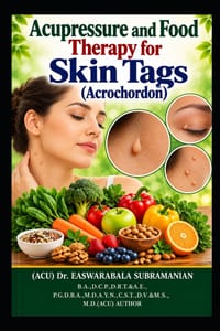 Acupressure and Food Therapy for Skin Tags (Acrochordon): Skin Tags (Acrochordon) cover