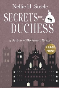 Secrets for a Duchess Large Print cover