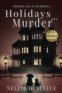Holidays are Murder Large Print cover