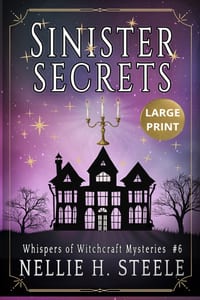 Sinister Secrets Large Print cover