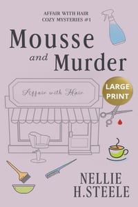 Mousse and Murder Large Print cover