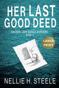 Her Last Good Deed Large Print cover