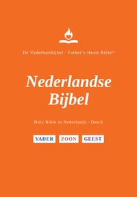 FHB, Dutch Bible, Red Letter, Hardback, Easy to Read: Holy Bible, Nederlandse Bijbel, Divine Voice Color, Father's Heart Bible cover