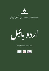 FHB, Urdu Bible / اردو بائبل, Red Letter, Hardback: Holy Bible, Divine Voice Color, Easy to Read cover