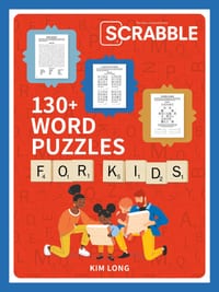 Scrabble: 130+ Word Puzzles for Kids cover