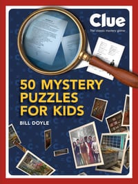 Clue: 50 Mystery Puzzles for Kids cover