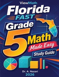 Florida FAST Grade 5 Math Made Easy: Study Guide with Key Concepts, Review & Practice cover