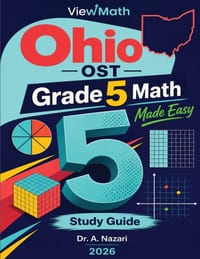Ohio OST Grade 5 Math Made Easy: Study Guide with Key Concepts, Review & Practice cover