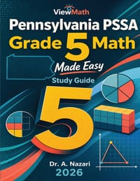 Pennsylvania PSSA Grade 5 Math Made Easy: Study Guide with Key Concepts, Review & Practice cover