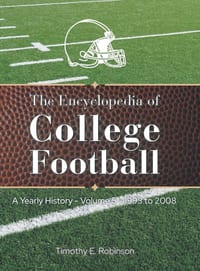 The Encyclopedia of College Football: A Yearly History Volume 5 1993 to 2008 cover