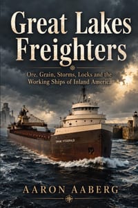 Great Lakes Freighters: Ore, Grain, Storms, Locks and the Working Ships of Inland America cover