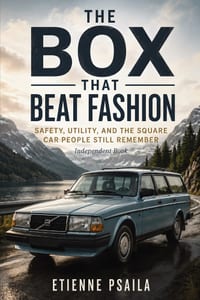 The Box That Beat Fashion: Safety, Utility, and the Square Car People Still Remember (Independent Book) cover