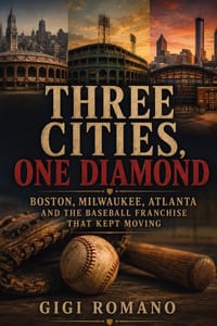 Three cities, one diamond: Boston, Milwaukee, Atlanta and the baseball franchise that kept moving cover