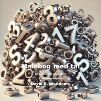 Malebog med tal: En talbog for de yngste cover