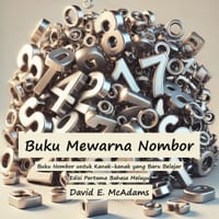 Buku Mewarna Nombor: Buku Nombor untuk Kanak-kanak yang Baru Belajar cover