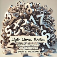 Llyfr Lliwio Rhifau: Llyfr Rhifau i Ddysgwyr Ifanc cover