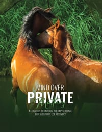 Mind Over Private Matters: A Cognitive Behavioral Therapy Journal for Substance Use Recovery cover