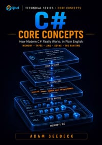 C# Core Concepts: How Modern C# Really Works, in Plain English cover