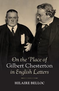 On the Place of Gilbert Chesterton in English Letters cover