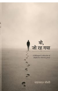 Woh, Jo Reh Gaya: A Bilingual Collection of Reflective literary prose cover