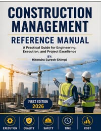 Construction Management Reference Manual: A Practical Guide for Engineering, Execution and Project Excellence cover