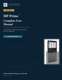 HP Prime Complete User Manual (Special Edition) cover