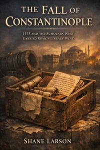 The Fall of Constantinople: 1453 and the Scholars Who Carried Rome's Library West cover