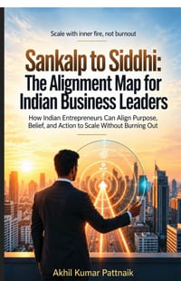 "Sankalp to Siddhi: How Indian Entrepreneurs Can Align Purpose, Belief, and Action to Scale Without Burning Out cover