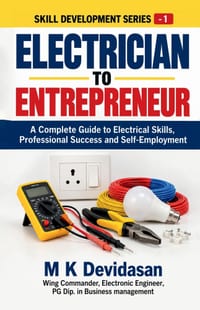 Electrician to Entrepreneur: A Practical Guide to Electrical Skills and Self-Employment cover