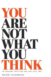 You Are Not What You Think: An Inquiry Into The One You Call "Me" cover