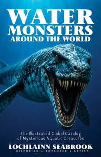 Water Monsters Around the World: The Illustrated Global Catalog of Mysterious Aquatic Creatures cover
