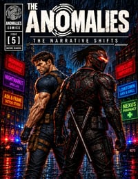 The Anomalies issue 5: The Narrative Shifts cover
