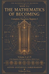 The Mathematics of Becoming - Complete Equation Registry I cover