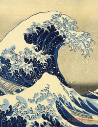 The Great Wave Planner 2027: Katsushika Hokusai Painting Artistic Year Agenda: for Appointments or Work cover