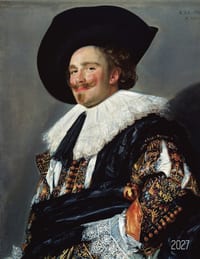 Frans Hals Planner 2027: The Laughing Cavalier Organizer Calendar Year January-December 2027 (12 Months) Dutch Baroque Art Painting cover