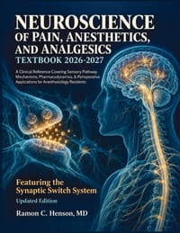Neuroscience of Pain, Anesthetics, and Analgesics Textbook 2026-2027: A Clinical Reference Covering Sensory Pathway Mechanisms, Pharmacodynamics, & Pe cover