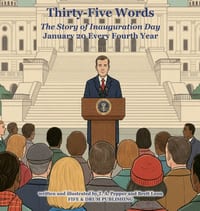 Thirty-Five Words: The Story of Inauguration Day cover