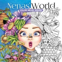 Nenas' World. Color. Relax. Inspire cover