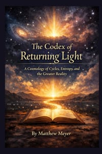 The Codex of Returning Light: A Cosmology of Cycles, Entropy, and the Greater Reality cover