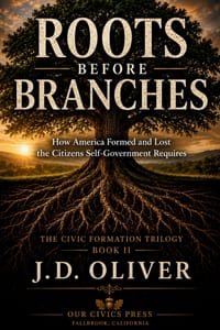 Roots Before Branches: How America Formed and Lost the Citizens Self-Government Requires cover