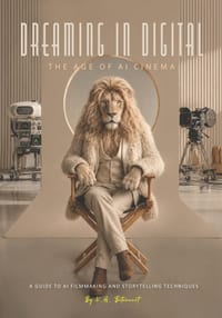 Dreaming in Digital "The Age of AI Cinema": A Guide to AI Filmmaking and Storytelling Techniques cover