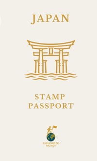 Japan: Stamp Passport cover