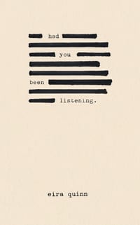 Had You Been Listening cover