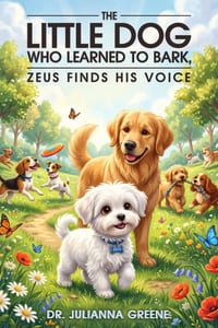 The Little Dog Who Learned to Bark: Zeus Finds His Voice cover