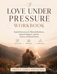 Love Under Pressure Workbook: Guided Exercises for Marital Resilience, Spousal Support, and the Science of Shared Stress cover